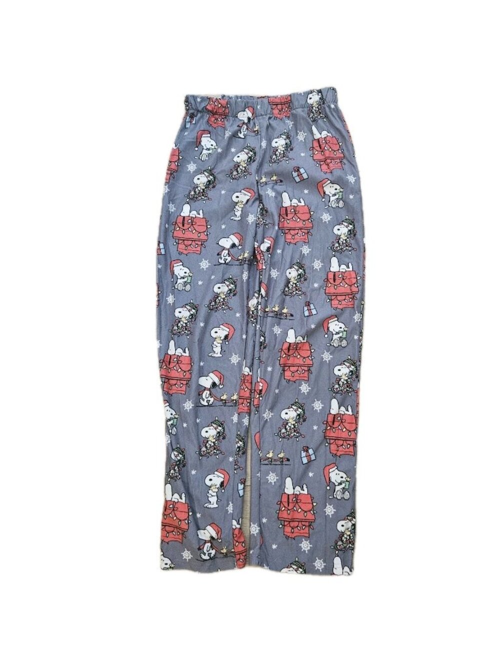 Munki Munki Peanuts Snoopy Christmas Lounge PJ Pajama Pants Womens Small